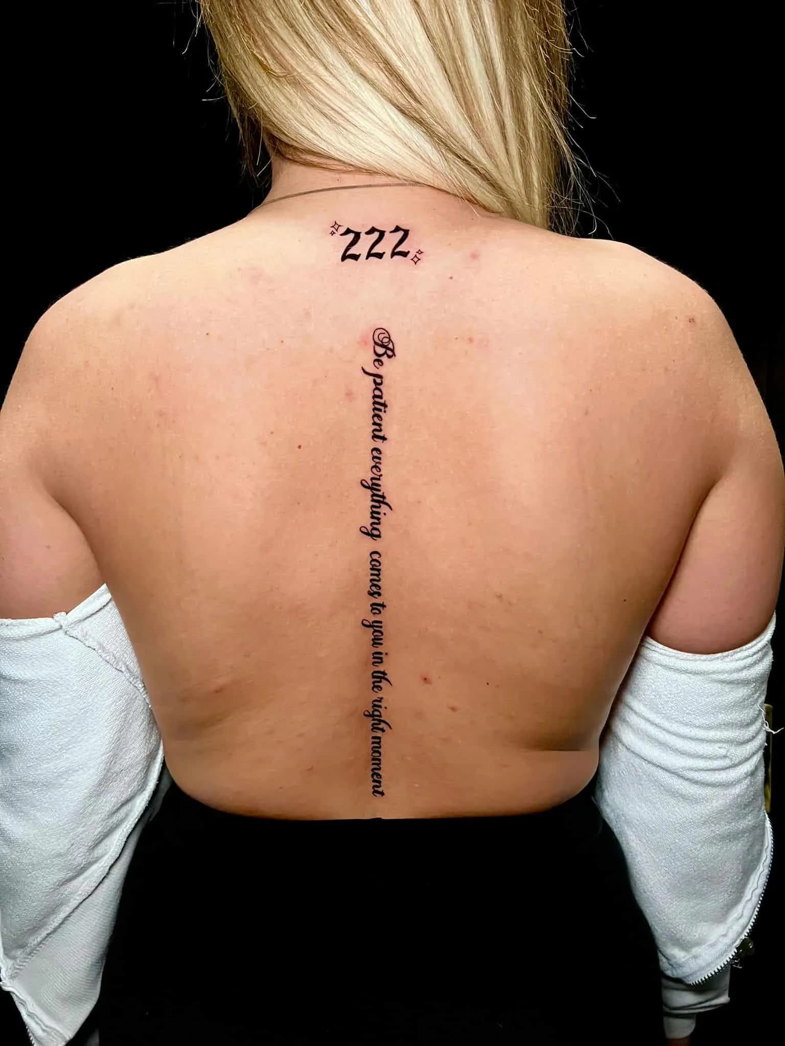 Tattoo Back/Chest